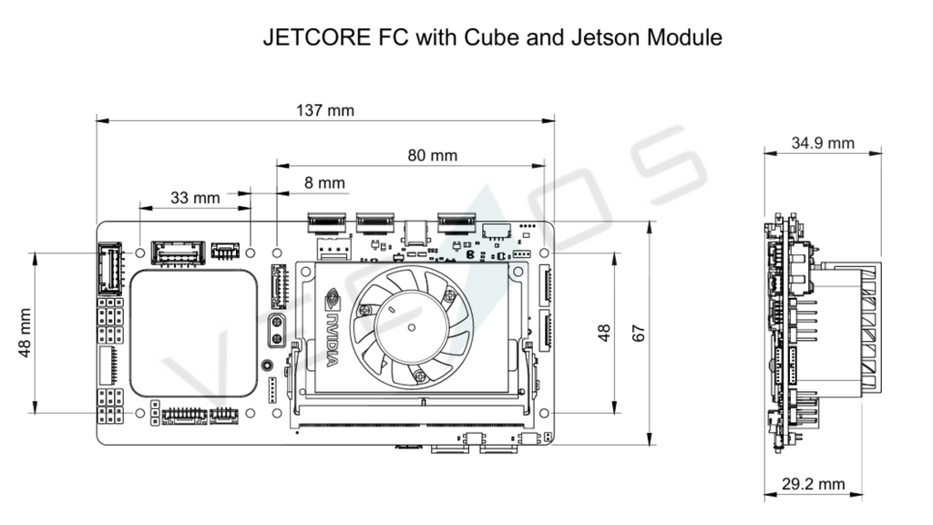 JETCORE-FC || Jetcore Flight Controller Board Image 1