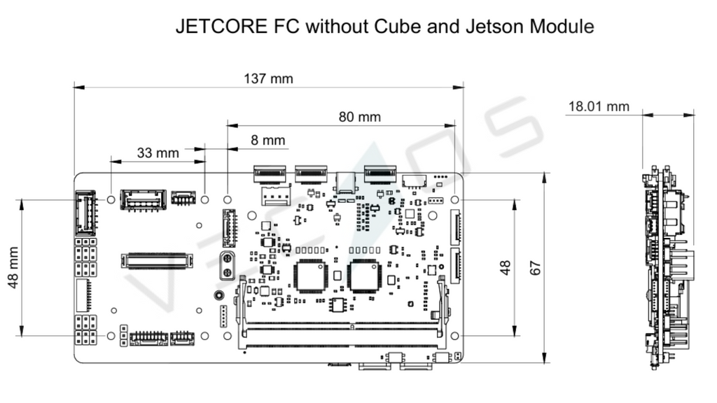 JETCORE-FC || Jetcore Flight Controller Board Image 2